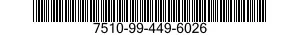 7510-99-449-6026  7510994496026 994496026