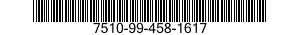 7510-99-458-1617  7510994581617 994581617