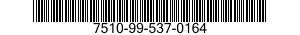 7510-99-537-0164  7510995370164 995370164