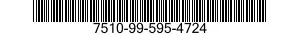 7510-99-595-4724 TAPE,PRESSURE SENSITIVE ADHESIVE 7510995954724 995954724
