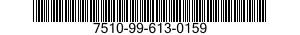 7510-99-613-0159 TAPE,IDENTIFICATION 7510996130159 996130159