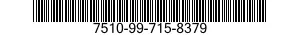 7510-99-715-8379 TAPE,IDENTIFICATION 7510997158379 997158379