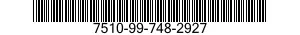 7510-99-748-2927 NONMETALLIC SPECIAL SHAPED SECTION 7510997482927 997482927