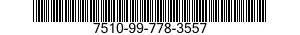 7510-99-778-3557 TAPE,IDENTIFICATION 7510997783557 997783557