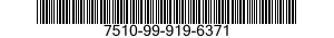 7510-99-919-6371 TAPE,PRESSURE SENSITIVE ADHESIVE 7510999196371 999196371