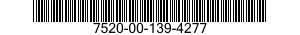 7520-00-139-4277 STAND,CALENDAR PAD 7520001394277 001394277