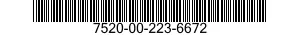 7520-00-223-6672 PENCIL,MECHANICAL 7520002236672 002236672