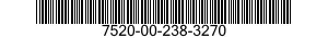 7520-00-238-3270  7520002383270 002383270