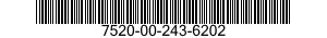7520-00-243-6202  7520002436202 002436202
