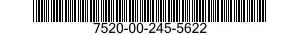 7520-00-245-5622  7520002455622 002455622