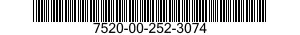 7520-00-252-3074  7520002523074 002523074