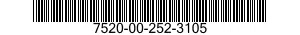 7520-00-252-3105  7520002523105 002523105