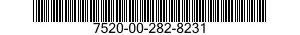 7520-00-282-8231  7520002828231 002828231