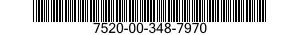 7520-00-348-7970  7520003487970 003487970
