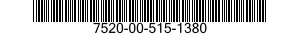 7520-00-515-1380  7520005151380 005151380