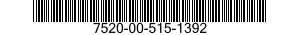 7520-00-515-1392  7520005151392 005151392