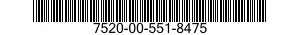 7520-00-551-8475  7520005518475 005518475