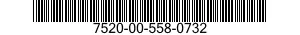 7520-00-558-0732  7520005580732 005580732