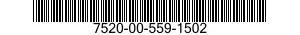 7520-00-559-1502  7520005591502 005591502