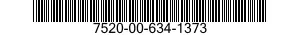 7520-00-634-1373  7520006341373 006341373