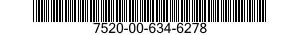 7520-00-634-6278  7520006346278 006346278