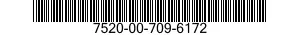 7520-00-709-6172  7520007096172 007096172