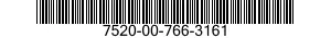 7520-00-766-3161  7520007663161 007663161