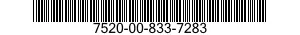 7520-00-833-7283  7520008337283 008337283