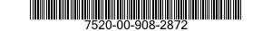 7520-00-908-2872  7520009082872 009082872