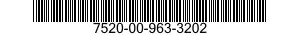 7520-00-963-3202  7520009633202 009633202