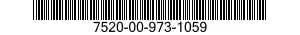 7520-00-973-1059 MARKER,TUBE TYPE 7520009731059 009731059