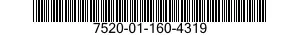 7520-01-160-4319 PEN,RECORDING 7520011604319 011604319