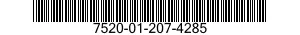 7520-01-207-4285  7520012074285 012074285