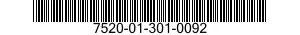 7520-01-301-0092 PEN,BALL-POINT 7520013010092 013010092
