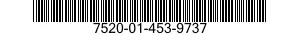 7520-01-453-9737 RUBBER STAMP,FIXED TYPE 7520014539737 014539737