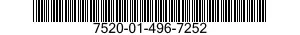 7520-01-496-7252 PEN,COUNTERFEIT DETECTOR 7520014967252 014967252