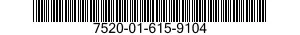 7520-01-615-9104 POINTER,INSTRUCTIONAL 7520016159104 016159104