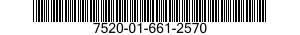7520-01-661-2570 STENCIL,MARKING 7520016612570 016612570