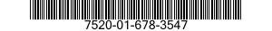 7520-01-678-3547 MARKER,TUBE TYPE 7520016783547 016783547