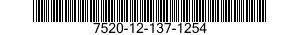 7520-12-137-1254  7520121371254 121371254