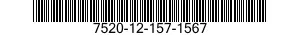 7520-12-157-1567 STENCIL SET,MARKING 7520121571567 121571567
