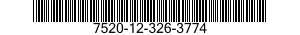 7520-12-326-3774  7520123263774 123263774