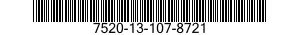 7520-13-107-8721 PERFORATOR,PAPER,DESK 7520131078721 131078721