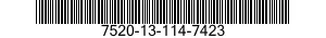 7520-13-114-7423  7520131147423 131147423