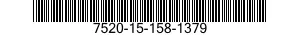 7520-15-158-1379 STAPLER,PAPER FASTENING,OFFICE 7520151581379 151581379