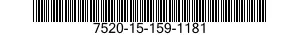 7520-15-159-1181 EASEL,DISPLAY AND TRAINING 7520151591181 151591181
