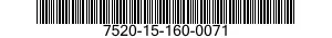 7520-15-160-0071 SERV.SCRITT. 7520151600071 151600071