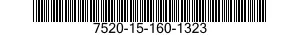 7520-15-160-1323 NUMERATORE 7520151601323 151601323