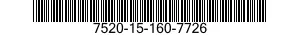 7520-15-160-7726 TIMBRO UFF.LE 7520151607726 151607726