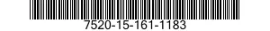 7520-15-161-1183 RIGA ZUCOR 7520151611183 151611183
